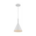 Nuvo Lighting 60-7137 Lightcap 1-Light 60W Matte White Small Cord Pendant
