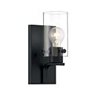 Nuvo Lighting 60-7271 Sommerset 1-Light 60W Matte Black Vanity