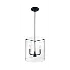 Nuvo Lighting 60-7277 Sommerset 3-Lights 180W Matte Black Rod Pendant