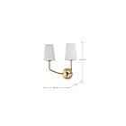 CORDELLO 2 LIGHT SCONCE