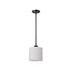 Satco 60-8036 Warren 60W Satin White Pendant