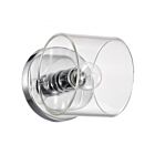 Satco 60-8071 Marlowe 60W 1-Light Polished Nickel Vanity Light