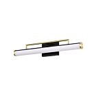 Satco 62-1538 Matte Black Vanity Light