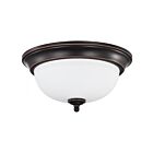 Satco 62-1558 19W Mahogany Bronze Flush Mount