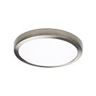 Satco 62-1796 19.5W Brushed Nickel Round Flush Mount