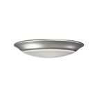 Satco 62-1802 15W Brushed Nickel LED Disk Light