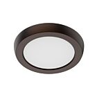 Satco 62-1902 8W Bronze LED CCT Selectable Flush Mount
