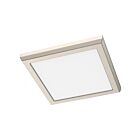 Satco 62-1917 10W Brushed Nickel LED CCT Selectable Flush Mount