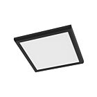 Satco 62-1925 11W Black LED CCT Selectable Flush Mount