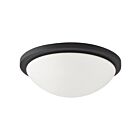 Satco 62-1943 Matte Black 18W LED Flush Mount