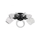 Satco 62-2035 Barnett 24W Matte Black Flush Mount