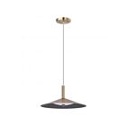 Satco 62-2092 Corrine 18W Burnished Brass Pendant