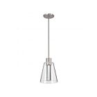 Satco 62-2191 Aura 12W Brushed Nickel Pendant