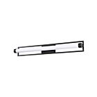 Satco Canal 62-669 Matte Black Vanity Light