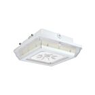 satco 65-634 Wattage Selectable White LED Canopy Light CCT Selectable