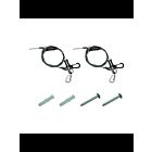 Satco 65-706 Suspension Kit for 4' Linear Strip Light