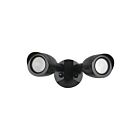 Satco 65-714 Black 20W 2 Bullet Head LED Security Light