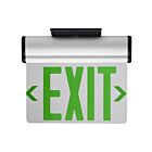 Satco 67-112 LED Edge Lit Exit Sign with Backup