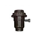Satco 80-1069 Socket Cap With Metal Bushing