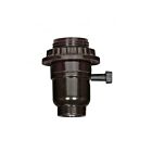 Satco 80-1265 Socket Cap with Metal Bushing Less Set Screw