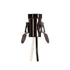 Satco 80-1275 Candelabra Base Phenolic Socket with Spring Clip