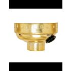 Satco 80-1419 Brite Gilt Aluminum Caps