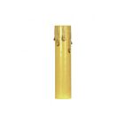Satco 80-1455 Ivory Drip Paper Candle Cover