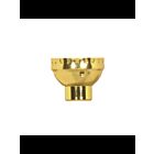 Satco 80-1483 Polished Brass 3 Piece Solid Brass Cap