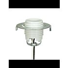 Satco 80-1768 White Keyless Threaded Porcelain Socket