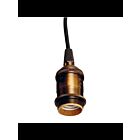 Satco 80-2269 Brass Medium base lampholder