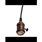Satco 80-2284 Brass Medium base lampholder