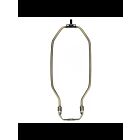 Satco 80-2293 Antique Brass Heavy Duty Harp