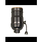 Satco 80-2315 Dark Antique Brass On-Off Pull Chain Socket