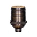 Satco 80-2326 Dark Antique Brass Short Keyless Socket 4pc
