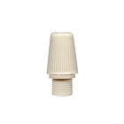 Satco 80-2340 White 1/8 IP Bushing For 18/2 SVT Wire