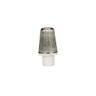 Satco 80-2341 Silver 1/8 IP Bushing For 18/2 SVT Wire