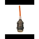 Satco 80-2343 Brass Medium base lampholder
