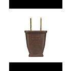 Satco 80-2409 Brown Polarized Plug