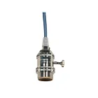 Satco 80-2429 Nickel Medium base lampholder