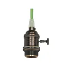 Satco 80-2433 Brass Medium base lampholder