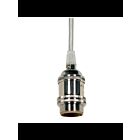 Satco 80-2453 Nickel Medium base lampholder