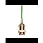 Satco 80-2460 Brass Medium base lampholder