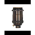 Satco 80-2568 Antique Brass Medium base lampholder