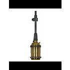 Satco 80-2575 Brass Medium base lampholder