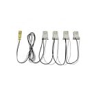Satco 80-2629 4-Light ballast bypass wiring harness for linear LED T8 lamp