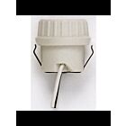 Satco 90-1107 White Keyless Porcelain Socket