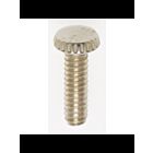 Satco 90-1156 Nickel Plated Steel Knurled Head Thumb Screw