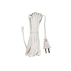 Satco 90-1534 White 20' Cord Set