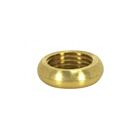 Satco 90-1634 Brass Round Beaded Locknut