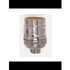 Satco 90-1671 Polished Nickel Short Keyless Socket